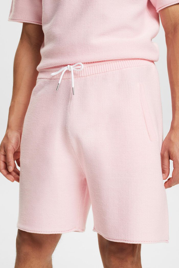 Cotton Sweat Shorts, PASTEL PINK, detail image number 4