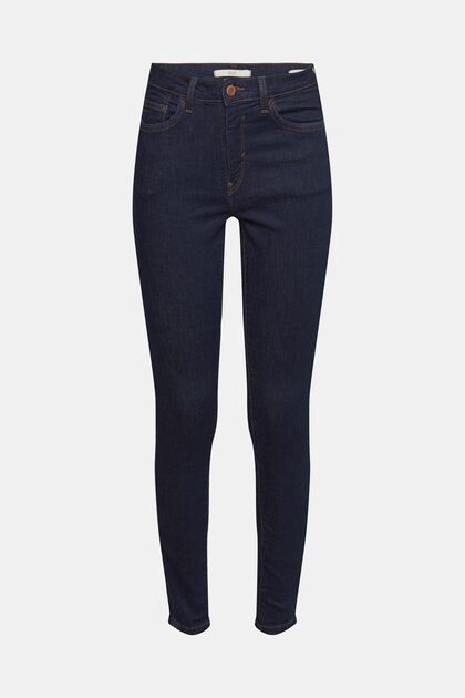 Stretch jeans, BLUE RINSE, overview