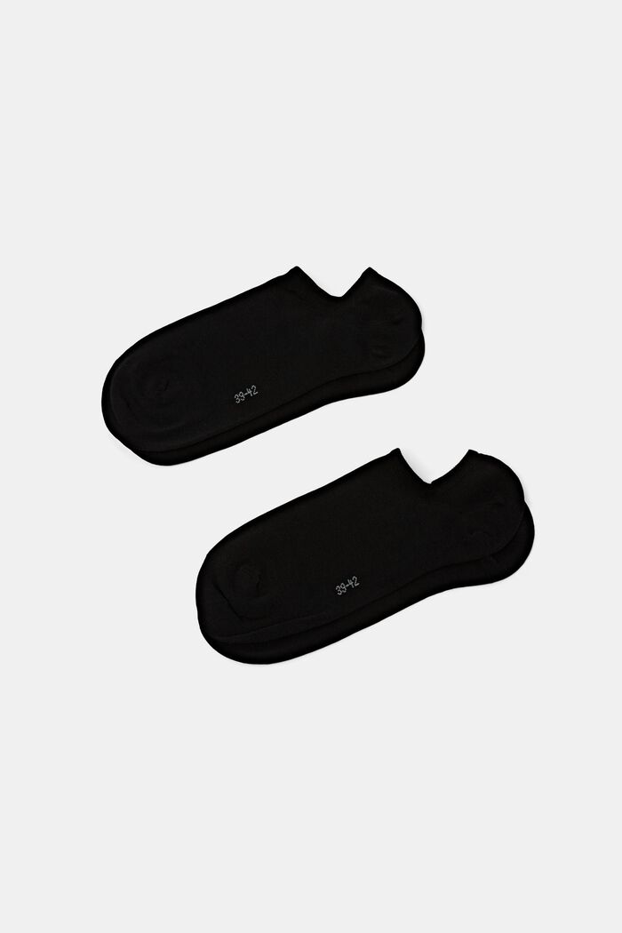 2-Pack Ankle Socks, BLACK, detail image number 0