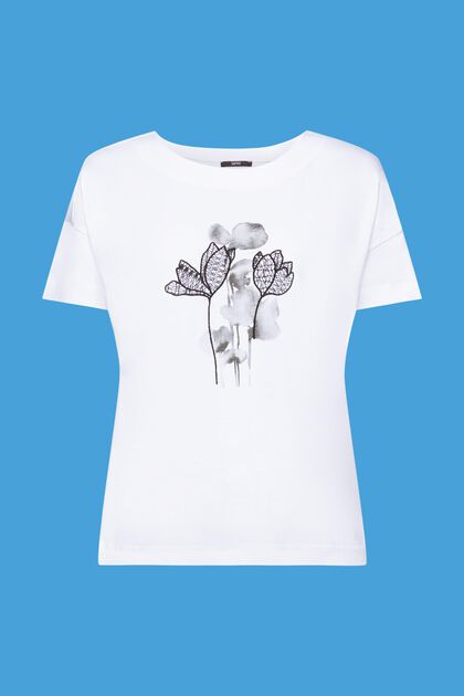 Embroidered t-shirt, TENCEL™