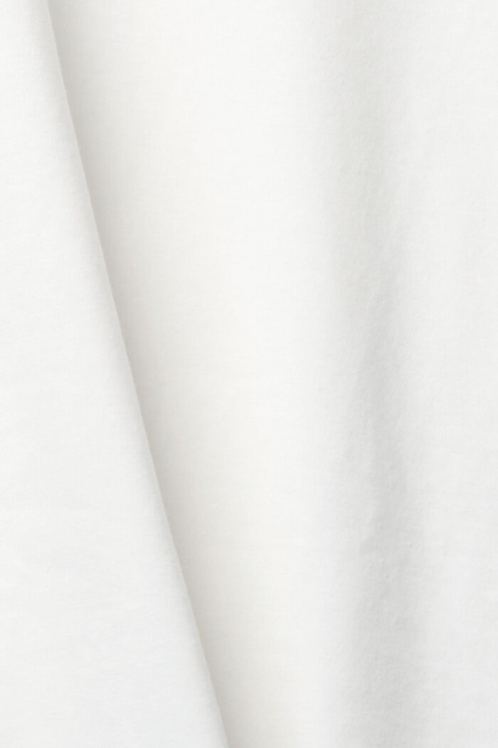 Turtle neck long sleeve top, OFF WHITE, detail image number 1