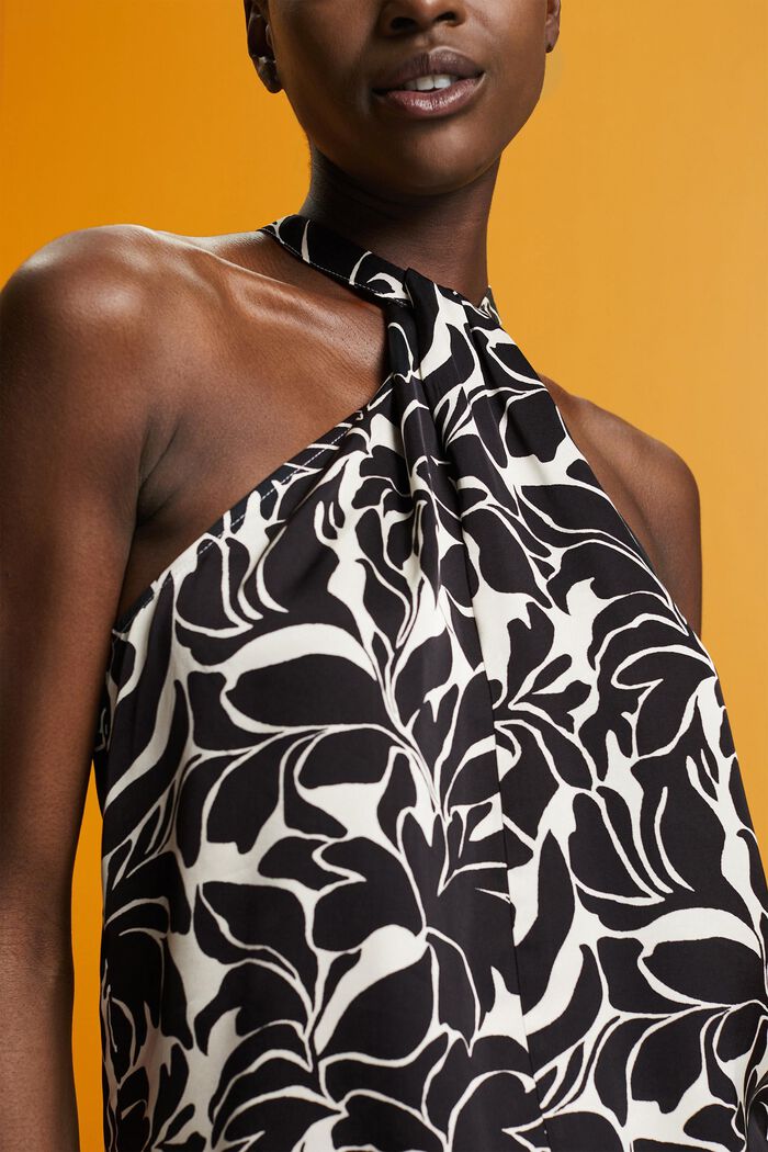 Satin blouse top, LENZING™ ECOVERO™, WHITE, detail image number 2