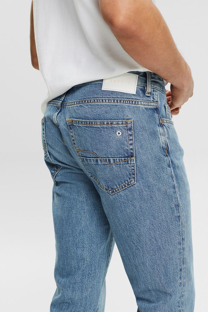 Button-fly jeans, BLUE MEDIUM WASHED, detail image number 0