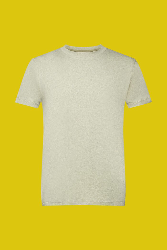 Cotton Jersey T-Shirt, LIGHT GREEN, detail image number 6