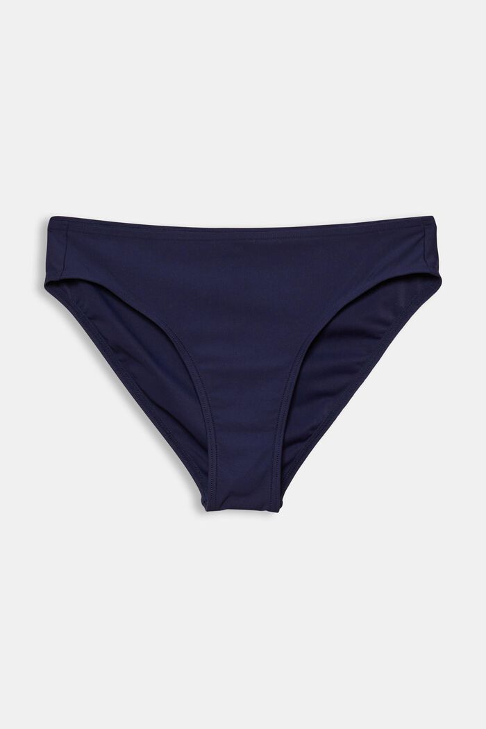 Recycled: plain bikini briefs, NAVY, detail image number 4