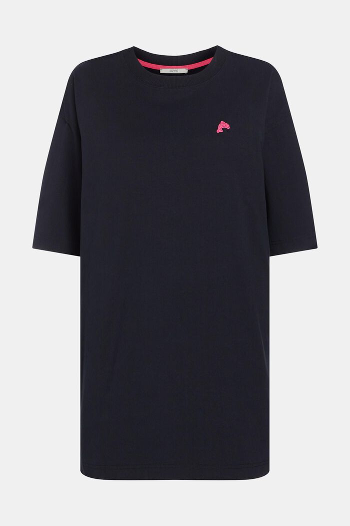 Color Dolphin Relaxed Fit T-shirt Dress