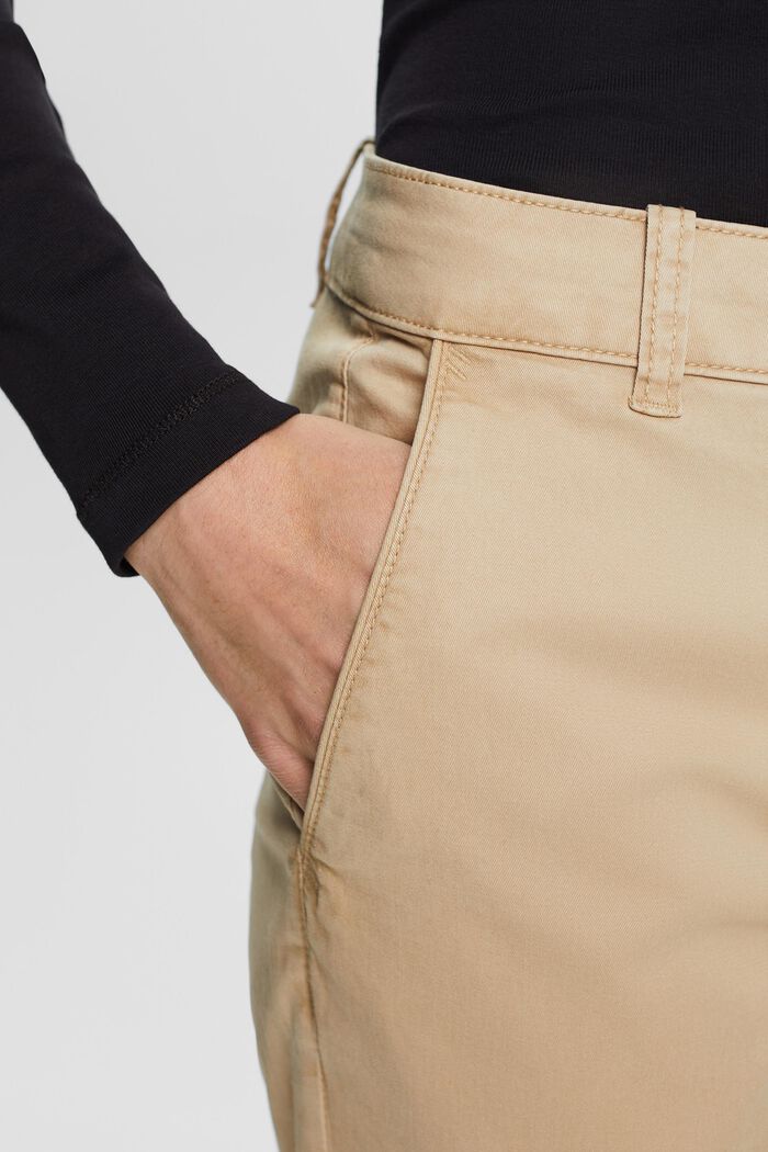 Basic chino trousers, SAND, detail image number 2