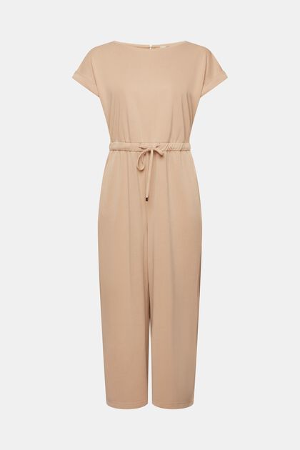 Jumpsuit with drawstring waist