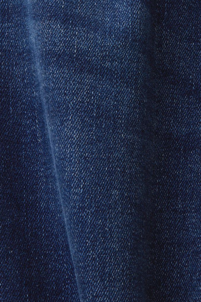 Recycled: high-rise bootcut jeans, BLUE DARK WASHED, detail image number 6