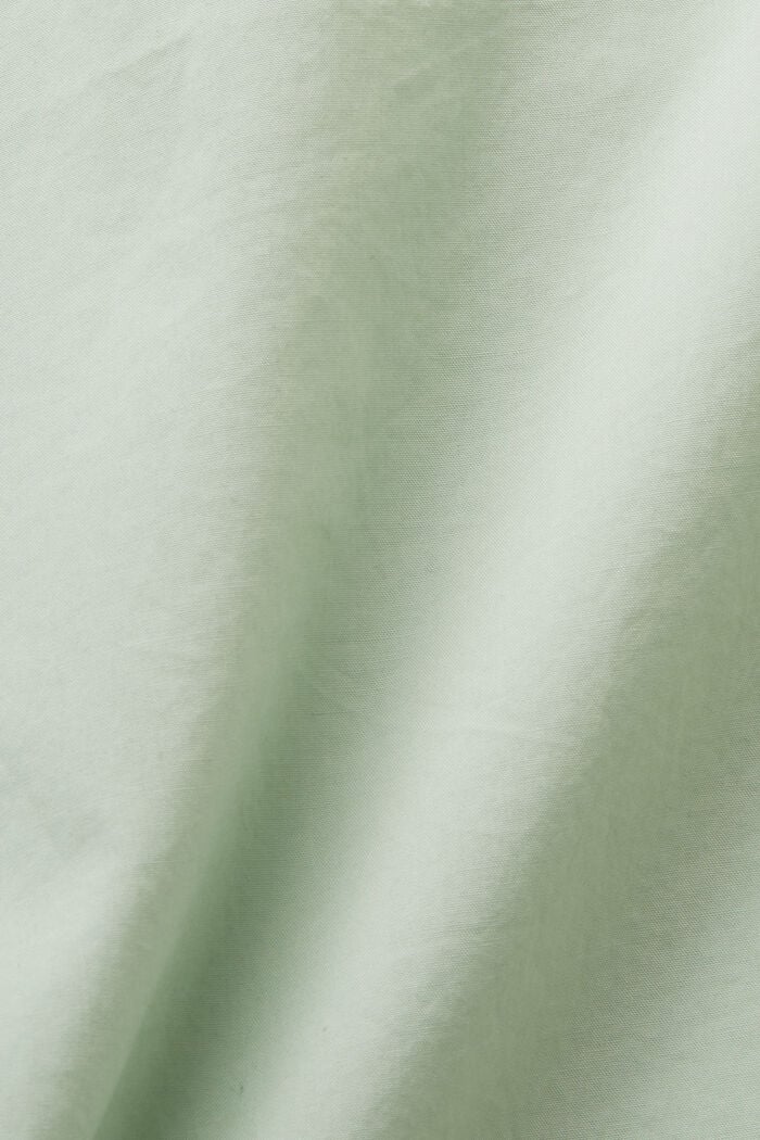 Sleeveless blouse, 100% cotton, CITRUS GREEN, detail image number 4