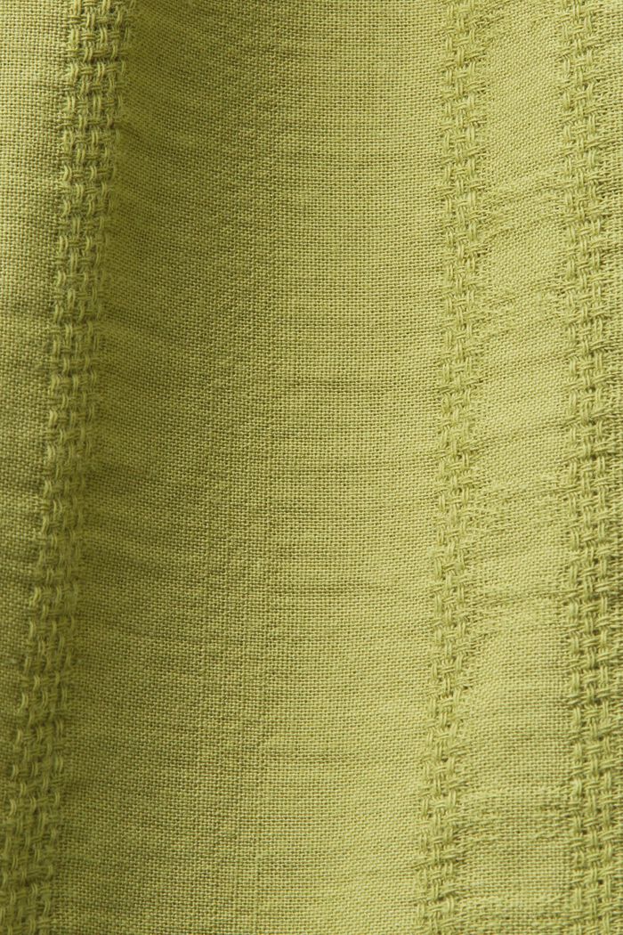 Cotton mini dress, PISTACHIO GREEN, detail image number 5