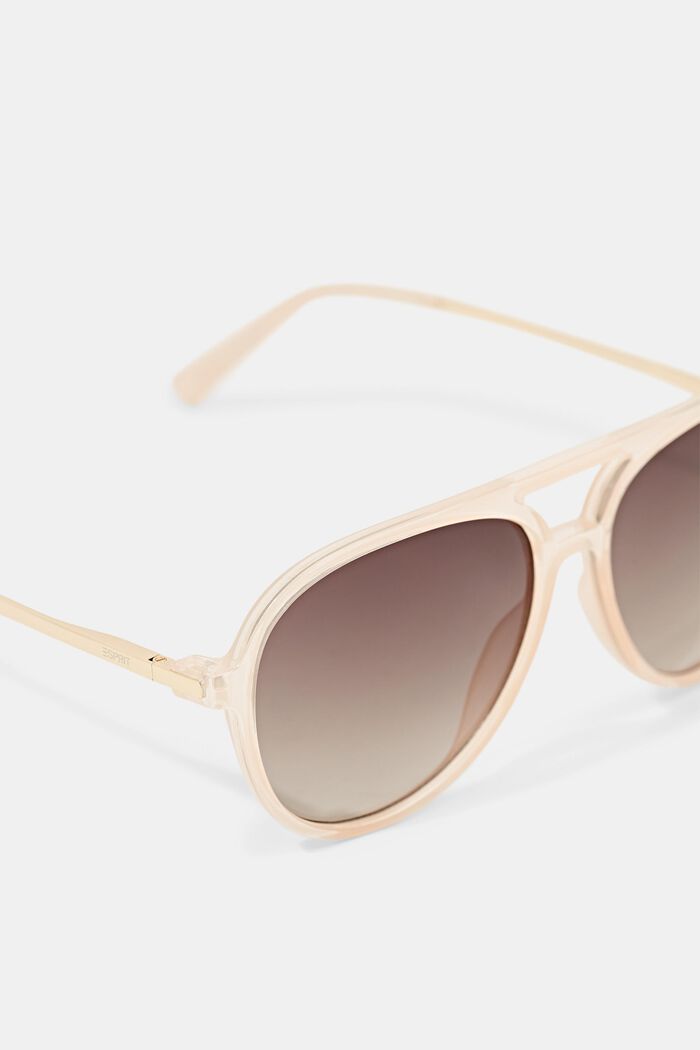 Aviator-inspired sunglasses, LIGHT BROWN, detail image number 1