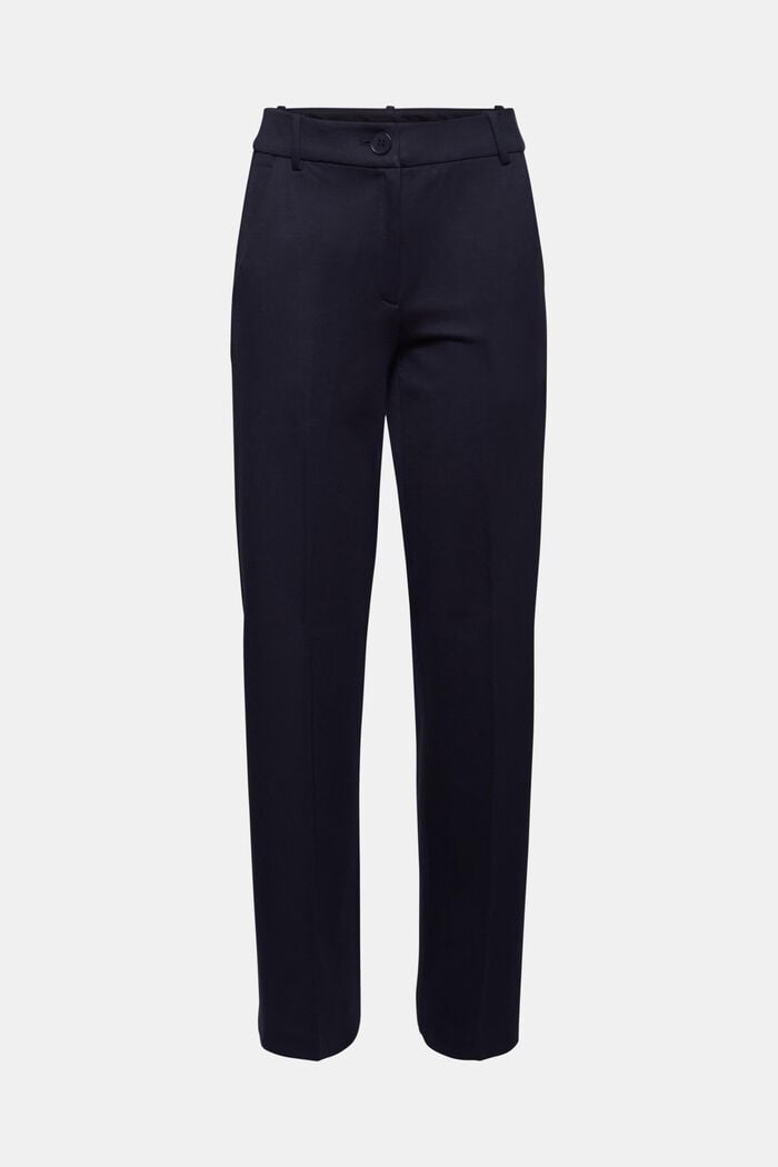SPORTY PUNTO Mix & Match straight leg trousers, NAVY, detail image number 2