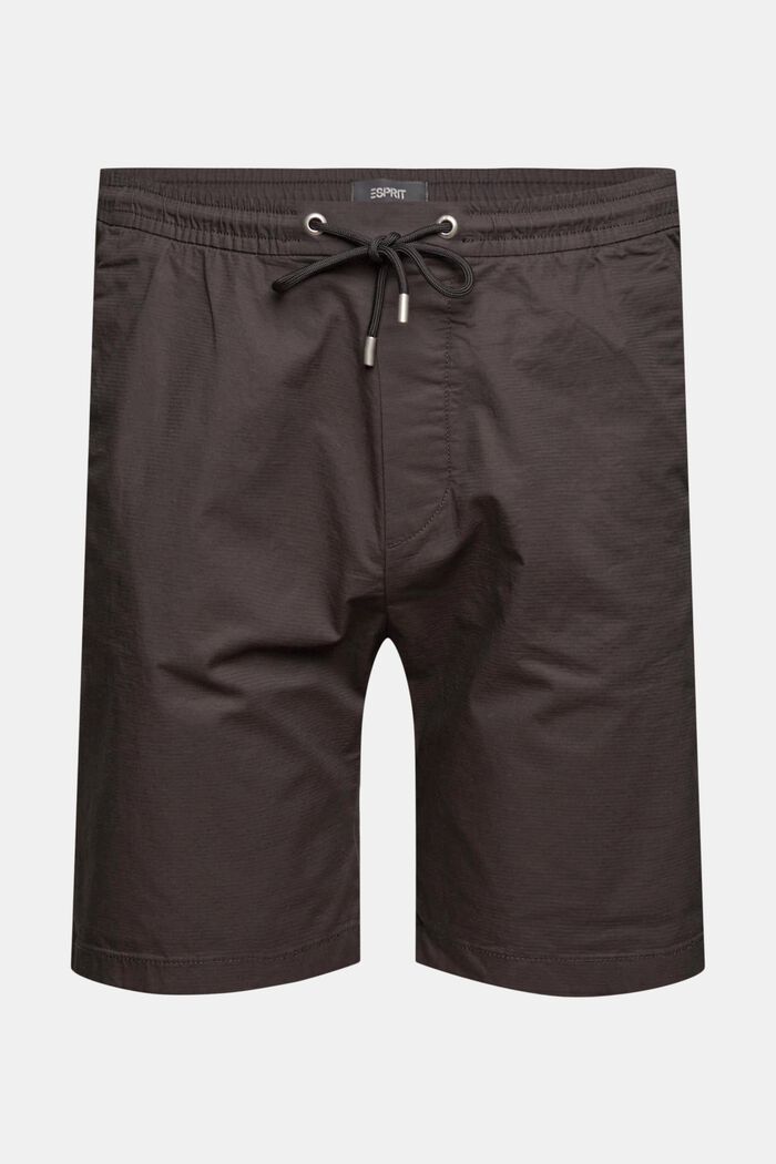 Shorts with an elasticated waistband, organic cotton