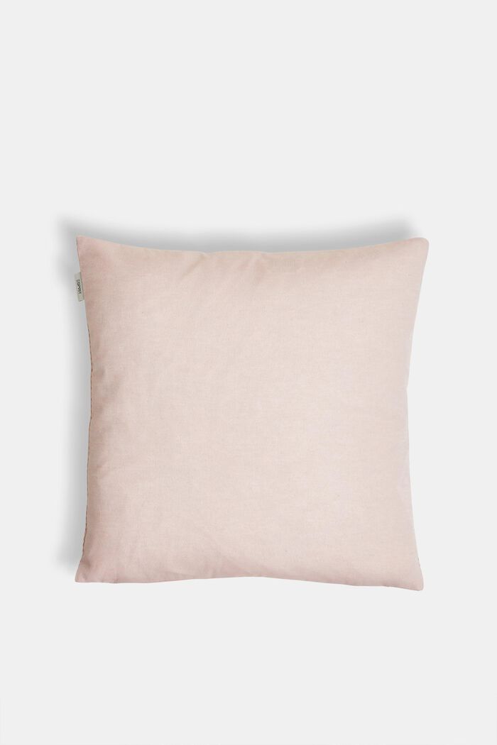 Cushion cover with a herringbone texture, ROSE, detail image number 2