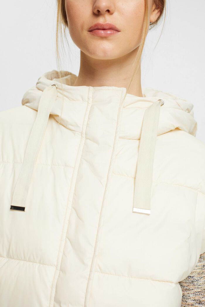 Oversized quilted vest, ICE, detail image number 2