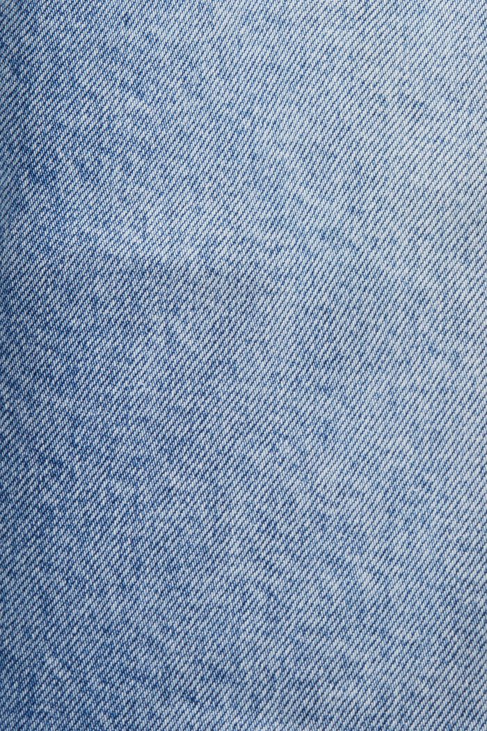 Denim mini skirt, BLUE LIGHT WASHED, detail image number 4