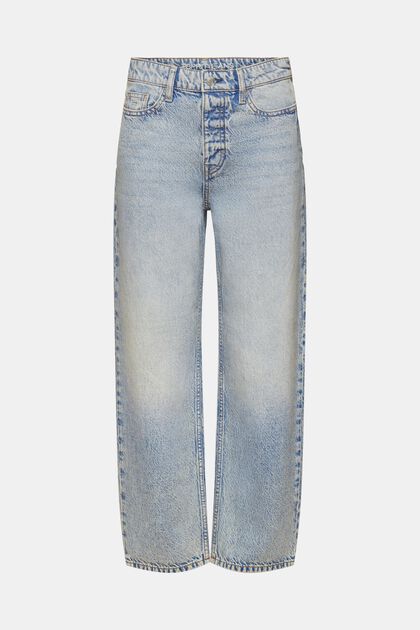Mid-Rise Retro Straight Jeans