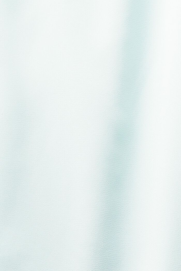 Long-Sleeve Chiffon Blouse, LIGHT AQUA GREEN, detail image number 5
