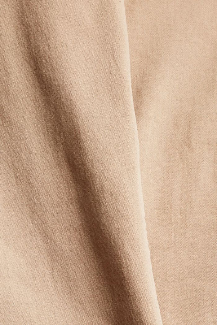Stretch jeans in blended cotton, LIGHT BEIGE, detail image number 4