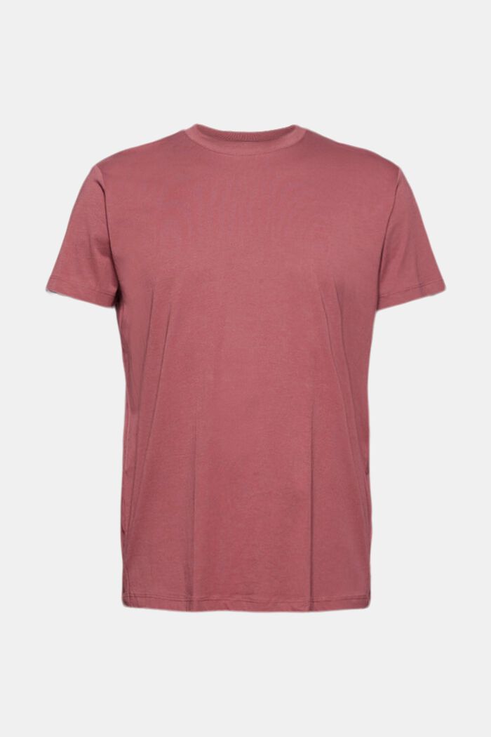 Jersey T-shirt made of 100% organic cotton, BERRY RED, detail image number 0