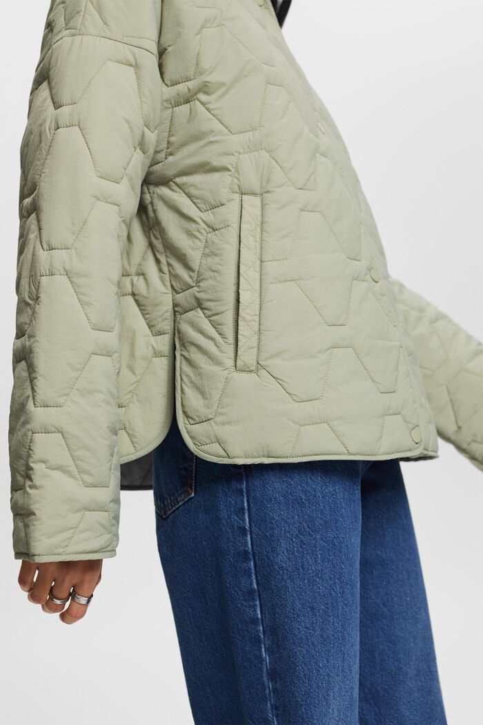 ESPRIT - Recycled: lightweight quilted jacket at our online shop