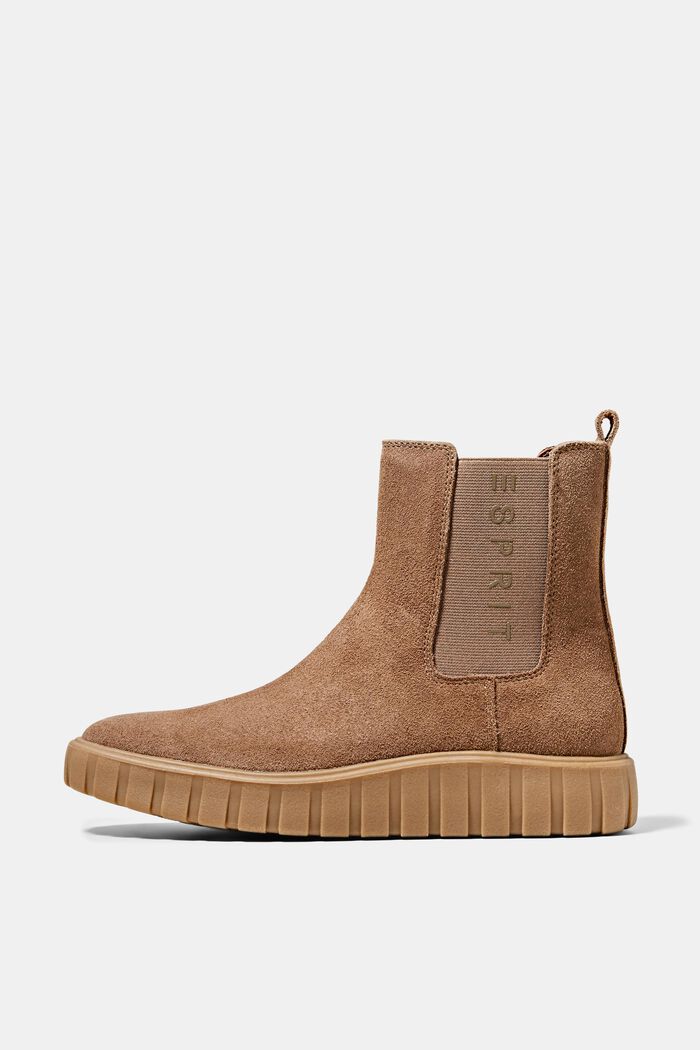 Suede chelsea boots