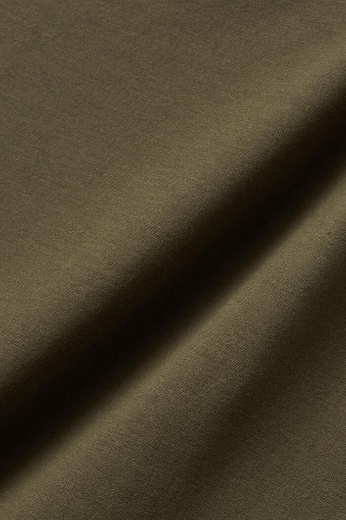 Stretch-Knit Camisole, KHAKI GREEN, detail image number 5