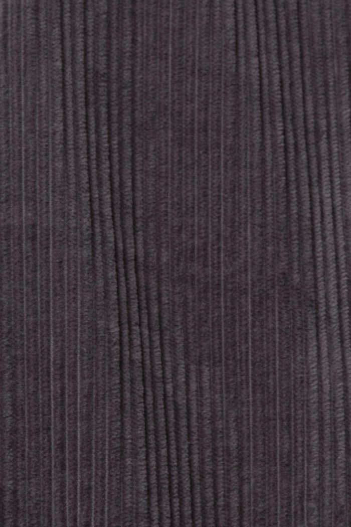CORDUROY mix & match wide leg trousers, ANTHRACITE, detail image number 1