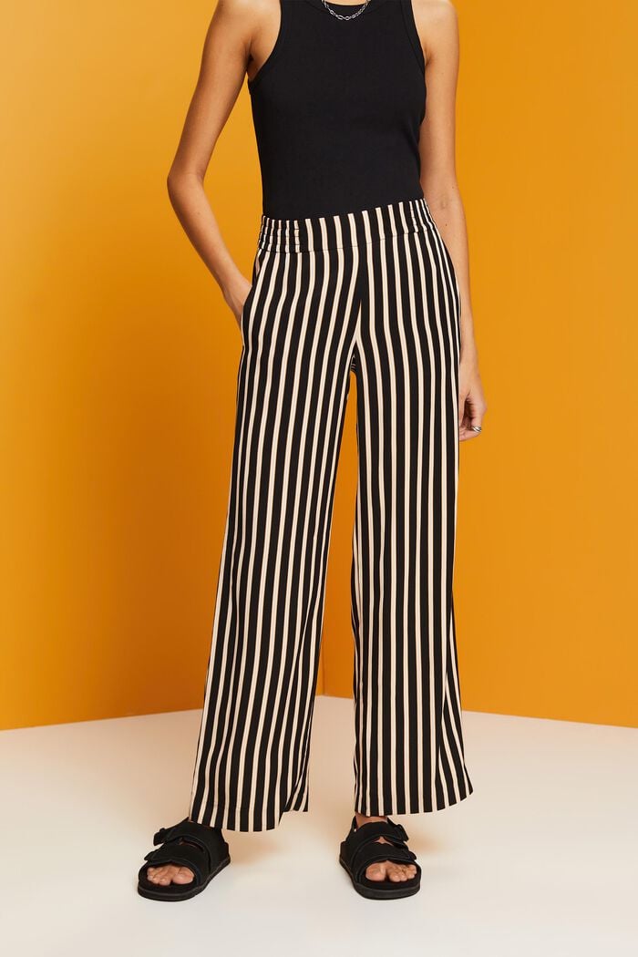 ESPRIT - Striped Wide Leg Pants at our online shop