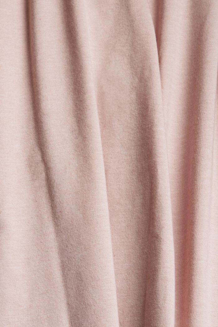 Jersey pyjamas made with cotton, OLD PINK, detail image number 3