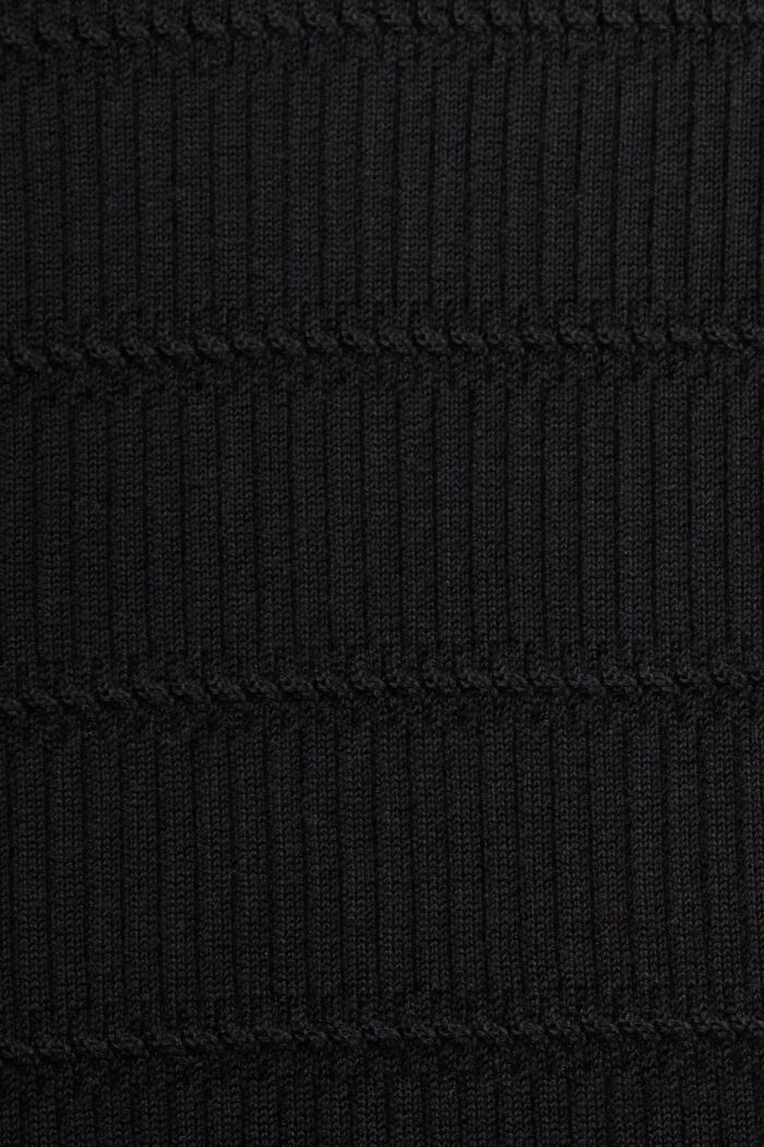 Structured Mini Dress, BLACK, detail image number 4
