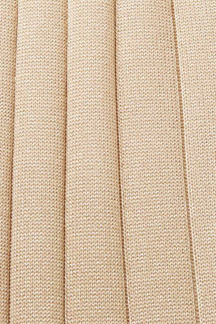 Glitter effect long cardigan, SAND, detail image number 6