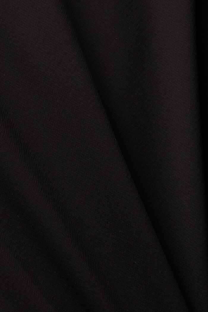 Softshell jacket with a hood, BLACK, detail image number 5