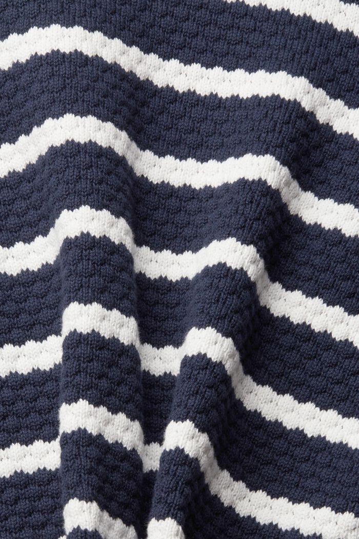 Textured knit jumper, NAVY BLUE, detail image number 1