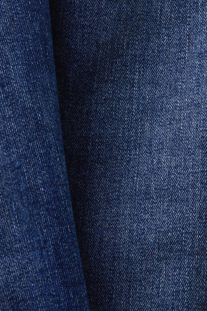 Mid-Rise Skinny Jeans, BLUE DARK WASHED, detail image number 5