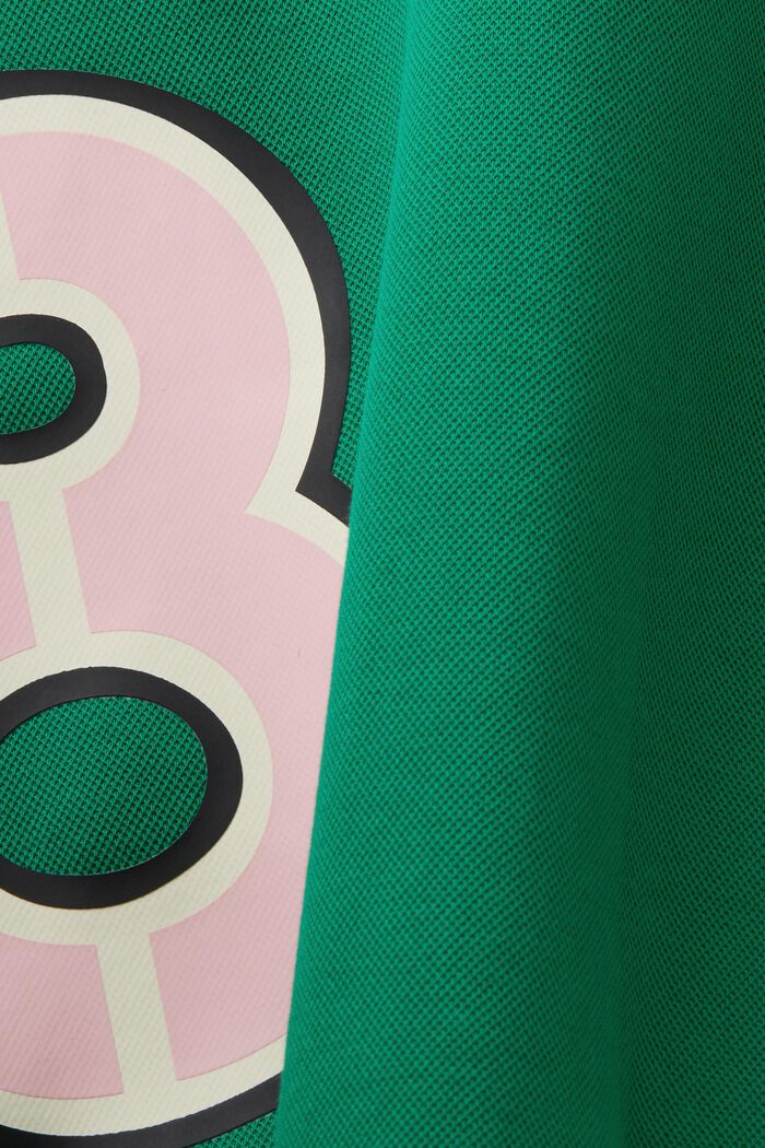 Cropped track style jacket, EMERALD GREEN, detail image number 6