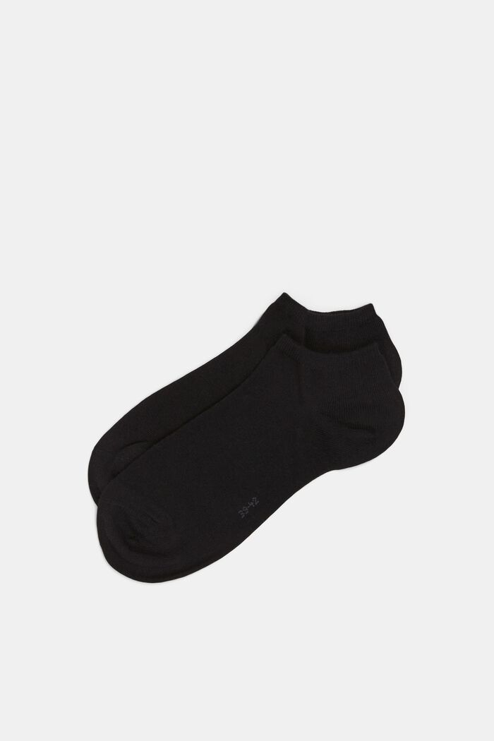 2-Pack Ankle Socks, BLACK, detail image number 0