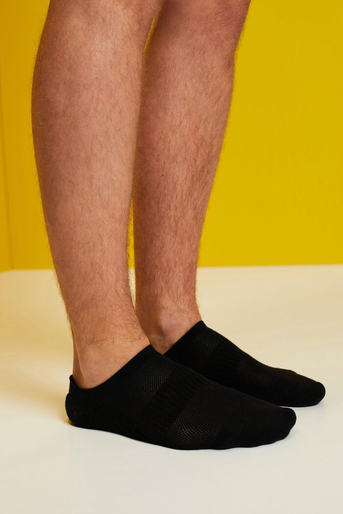 2-pack of sneaker socks, BLACK, detail image number 1