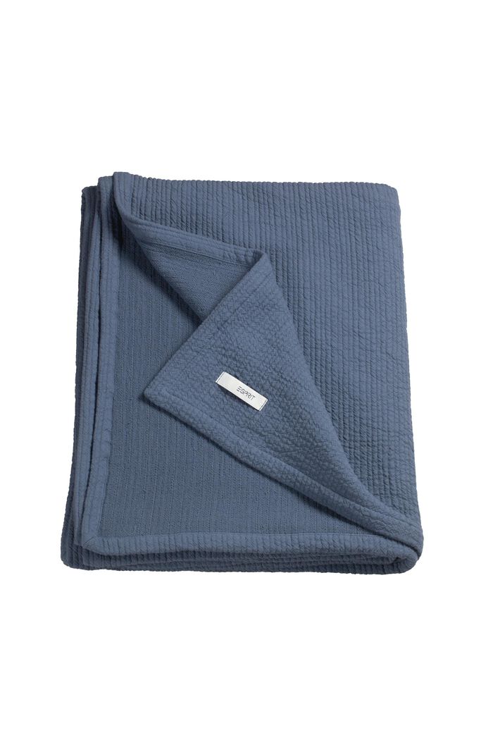 Plain coloured throw, BLUE, detail image number 0