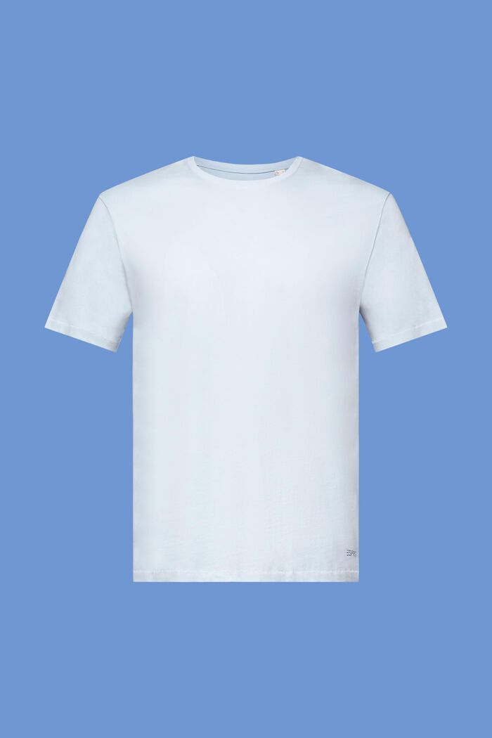 Jersey t-shirt with back print, 100% cotton, PASTEL BLUE, detail image number 6