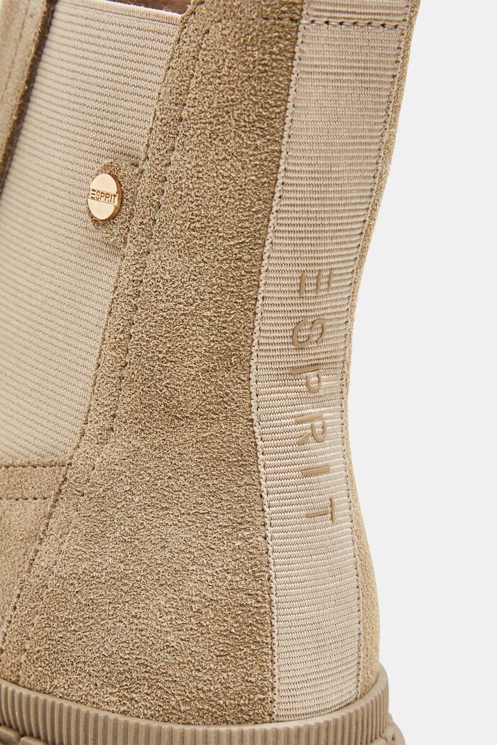 Suede Chelsea boots, SAND, detail image number 2