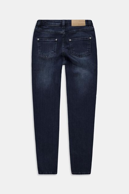 Slim fit jeans with adjustable waistband