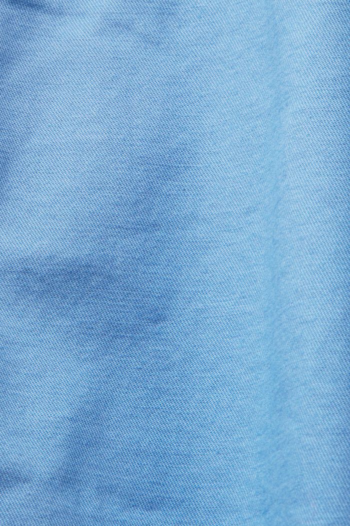 Cotton Twill Shorts, LIGHT BLUE, detail image number 6