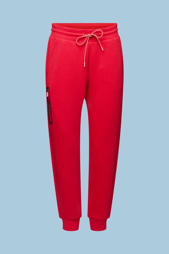 Active Tracksuit Bottoms, LENZING™ ECOVERO™, RED, detail image number 6