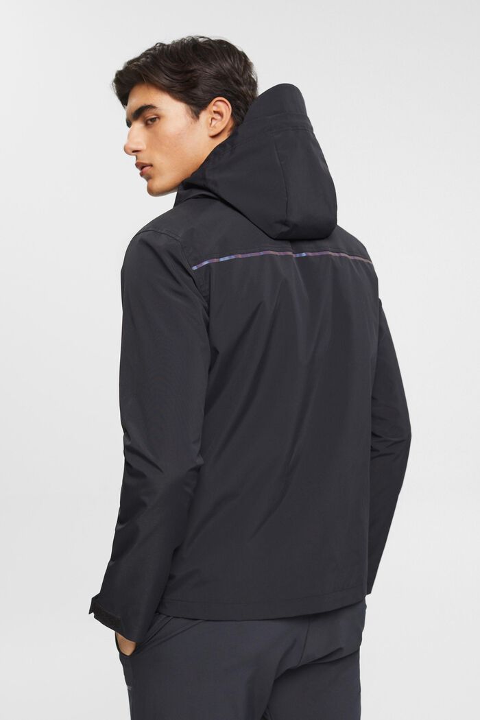 2-in-1 jacket with detachable fleece lining, BLACK, detail image number 3