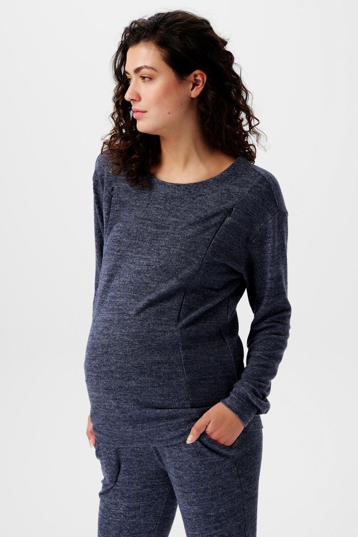 ESPRIT - Zipped Long Sleeve Nursing Sweatshirt at our online shop