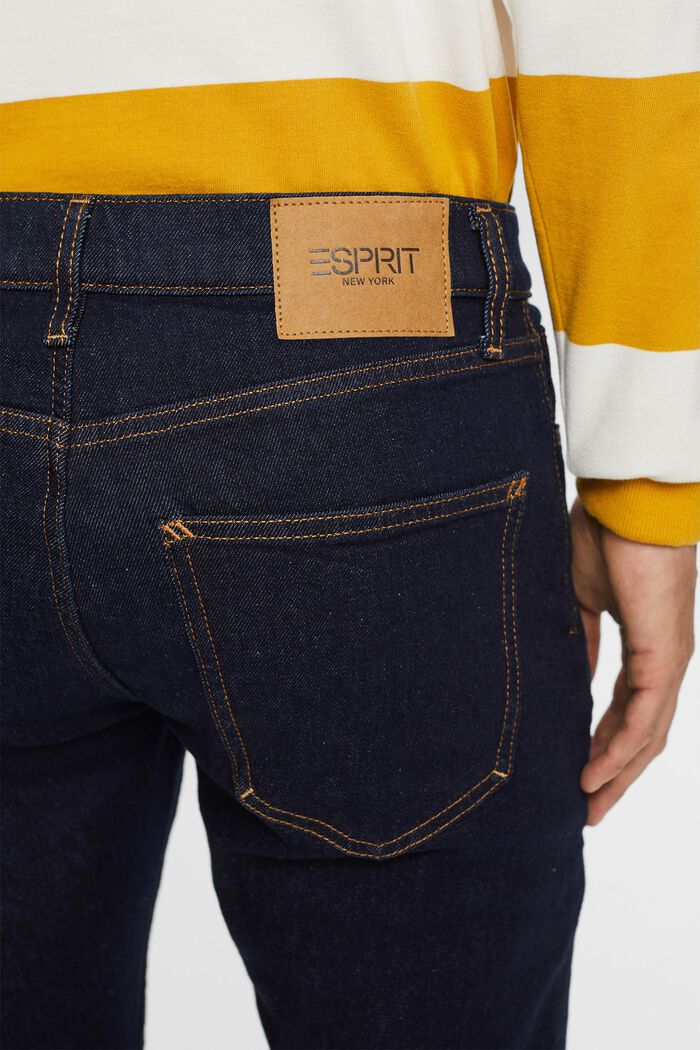 Mid-Rise Slim Jeans, BLUE RINSE, detail image number 4