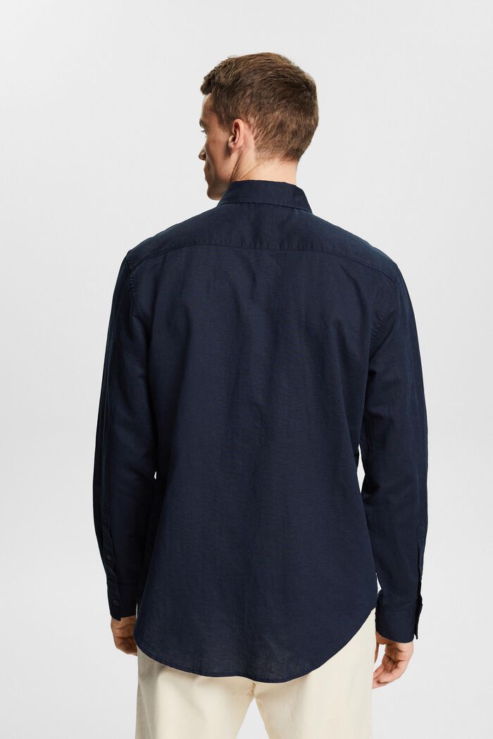 Long-Sleeve Shirt, NAVY, detail image number 2