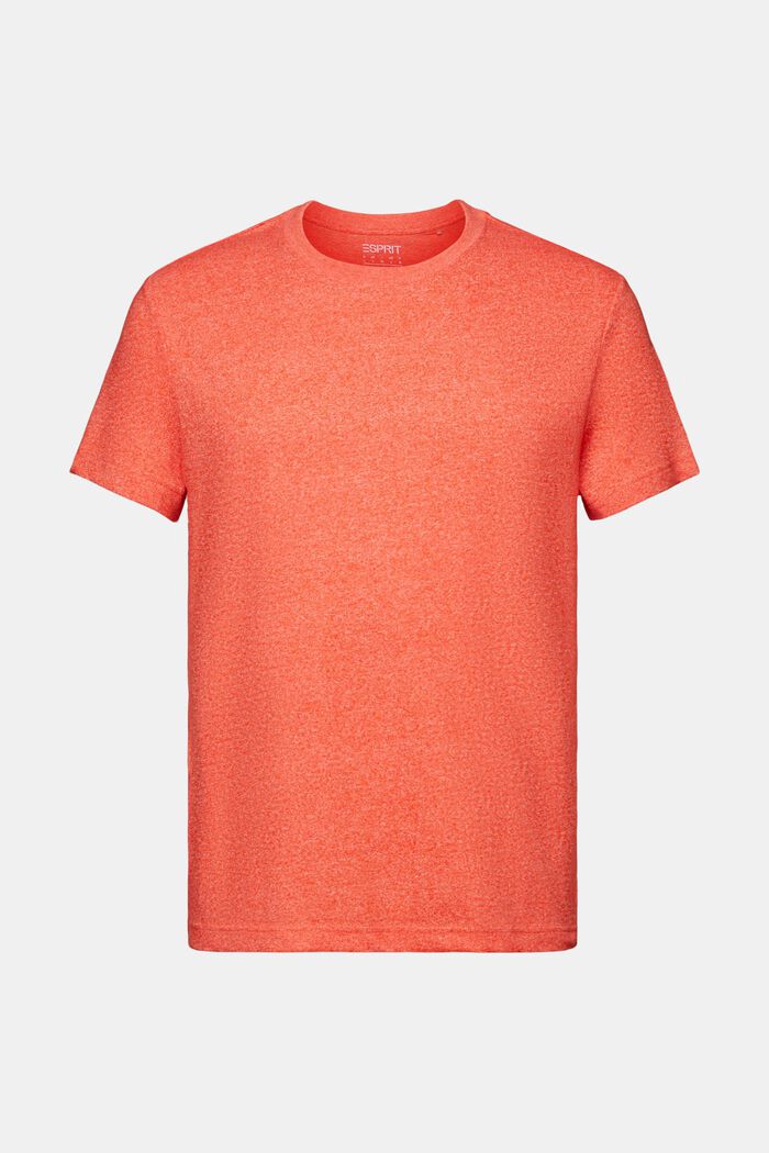 Melange T-Shirt, BRIGHT ORANGE, detail image number 5